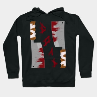 Knife, blood, pain Hoodie